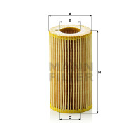 Фильтр масляный MANN-FILTER HU 718/1 N